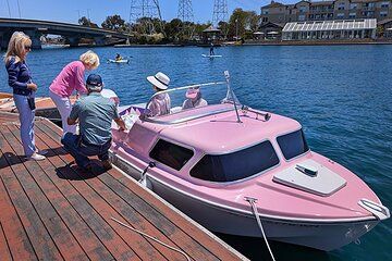 Foster City Electric Boat Rentals Retro fun