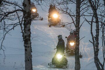Snowmobile Driving Experience & Reindeer Feeding Package