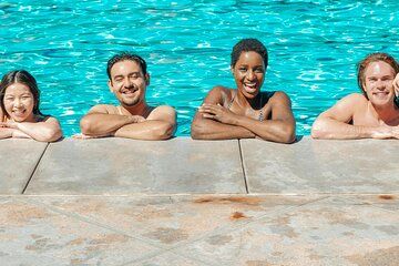 Santorini Private Pool Day with Caldera and Sunset Views