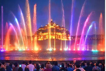 Akshardham Temple Evening Visit with Light and Water Show (Delhi)