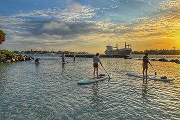 Peanut Island Sunrise Paddle Boarding Adventure