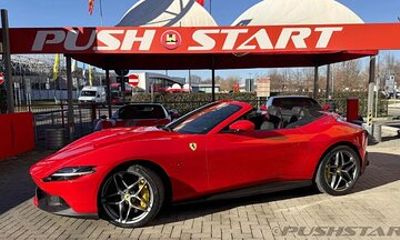 Pushstart Ferrari Roma Spider- New Driving Emotions in Maranello!