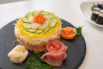 Sushi Cake Making Experience in Osaka
