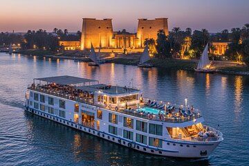 2 Night Nile Cruise from Luxor to Aswan with Guided Tours