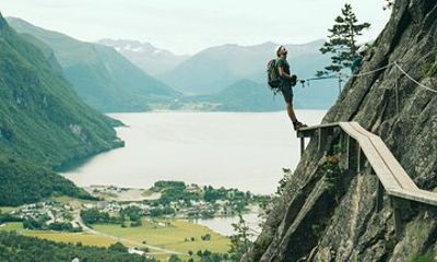 Via Ferrata Åndalsnes Intro Wall