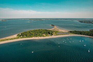 45 min Private Boston Harbor Islands and Skyline Helicopter Tour