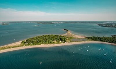 45 min Private Boston Harbor Islands and Skyline Helicopter Tour