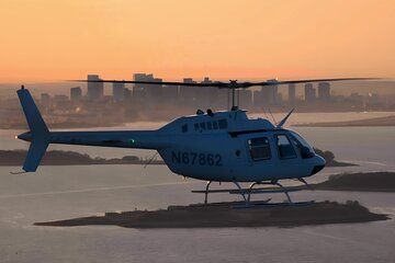 Sunset Premium Helicopter Tour Over Boston with Pickup Option