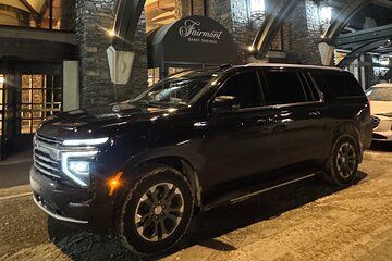 Calgary YYC Airport to Banff and Lake Louise BC Private Transfer