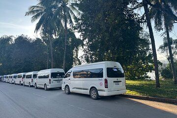 Luang Prabang to Train Station Shared Minivan Ticket Or Private