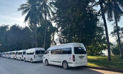 Luang Prabang to Train Station Shared Minivan Ticket Or Private