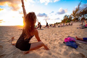 Sunrise Yoga at Kailua Beach