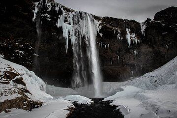 South Coast Group Tour Waterfalls Glacier and Black Sand Beach