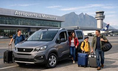 Airport Transfer to Monterrey 5-Passenger SUV