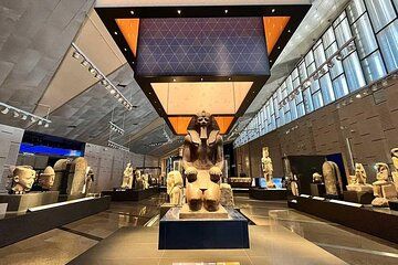 Private Full Day Tour of Giza Pyramids and Grand Egyptian Museum