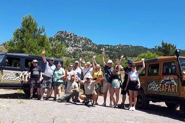 Sarakinas Gorge South Crete Hiking and Swimming Jeep Safari