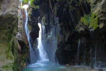 Kourtaliotiko Gorge Waterfalls and Swimming at Preveli Beach