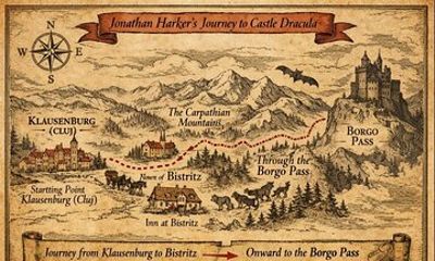 Toursylvania Dracula Tour: Pages from the novel!