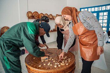 Workshop Wood of Thuya Create your Chess Game