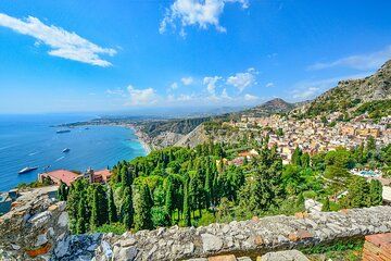 Full Day Taormina and Castelmola Small Group from Catania