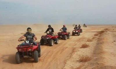 Explore Hurghadas Red Sea in a Shared 4WD Tour