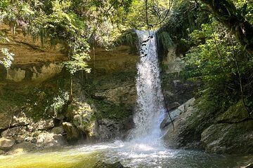 Gozalandia Waterfalls and Crash Boat Beach at Puerto Rico