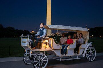Washington DC Monuments Guided Carriage Moonlight Tour