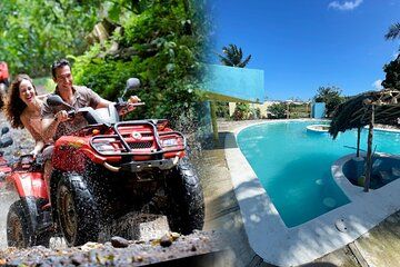 ATV Adventure with a nice pool and beach Puerto Plata