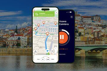 Coimbra Audio Guided Walking Tour 2h25 and 25 Audio Comments
