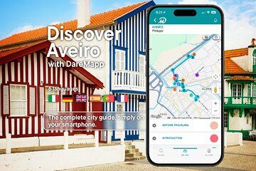 Visit Aveiro at your own pace without groups or schedules with your mobile
