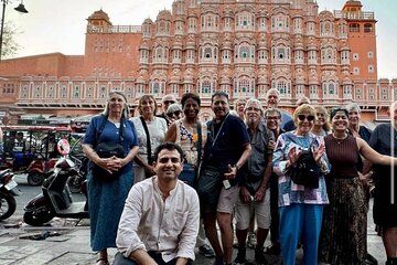 Jaipur Guided Tour with Block Printing Workshop and Transport