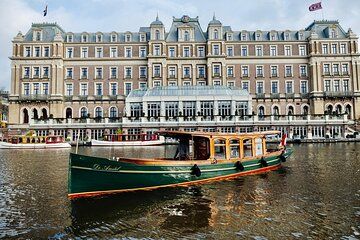 Luxury Small Group Amsterdam Canal Cruise on a Saloonboat