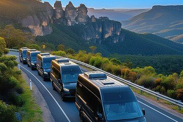 Blue Mountains Mercedes Tour: Cockatoos, Cascades & Scenic World