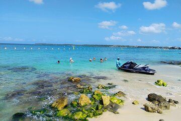 White beach, private island baru land