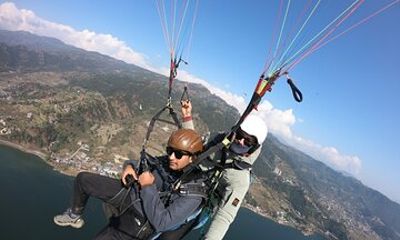 Paragliding Adventure Over Pokhara Stunning Landscapes