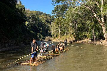 Chiang Mai Mae Taeng Trek, Bamboo Rafting and Mok Fa Waterfall