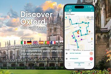 Visit Oxford at your own pace without groups or schedule with your mobile