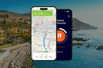 Funchal Audio Guided Walking Tour 1h30 and 25 Audio Comments