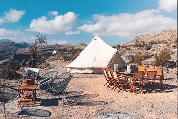 Luxury Camping in Oman Top Mountain