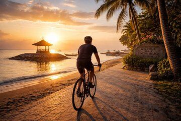 Sanur Sunrise Cycling, Canoeing and Turtle Conservation Half Day
