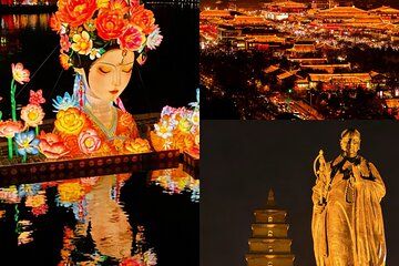 Xi'an Night Tour:City Highlights&Tang Paradise City+Dinner Option
