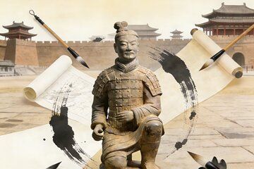Terracotta Army Tour with Calligraphy or ChinaPainting Experience