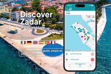 Visit Zadar at your own pace without groups or schedules with your mobile