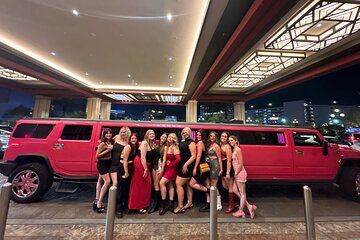 Luxury Stretch Limo with Champagne and Club Entry in Las Vegas