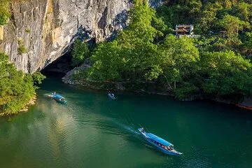 From Hue Phong Nha and Paradise Cave Full Day Heritage Tour
