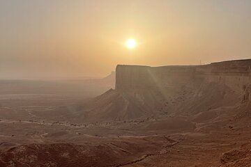 Darb Al-Manjour Trail with Camel Ride Second Edge of the World