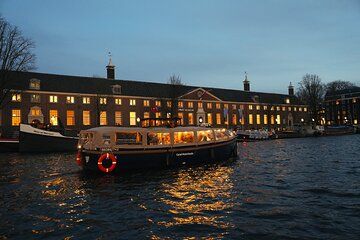 Scenic Evening Canal Cruise in Amsterdam with Optional Drinks