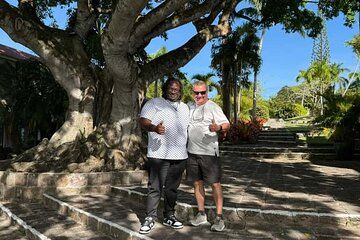Nevis Private Island Tour with Drinks & Beach Time.