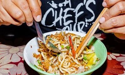 Luang Prabang Tuk Tuk Food Tour at Night
