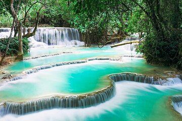 Luxury Private Tour Pak Ou Caves and Kuang Si Waterfalls